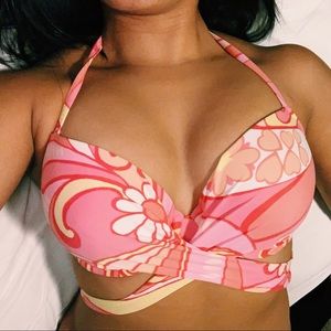 aerie Retro Padded Bikini Top 36D